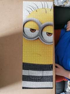 Eloise has been busy making a Minions 500 piece puzzle